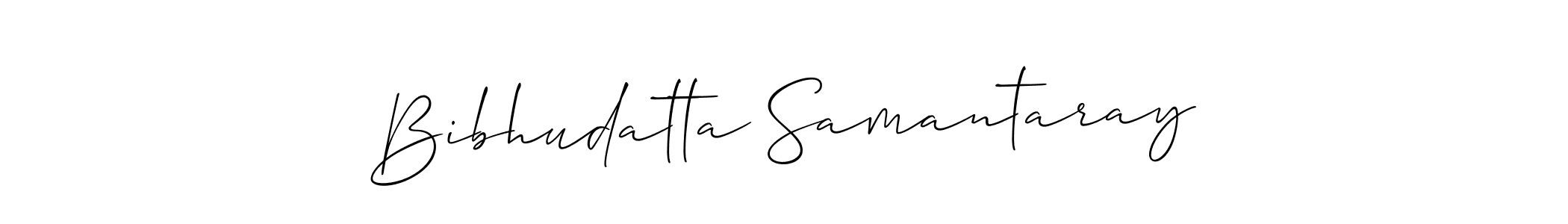 It looks lik you need a new signature style for name Bibhudatta Samantaray. Design unique handwritten (Allison_Script) signature with our free signature maker in just a few clicks. Bibhudatta Samantaray signature style 2 images and pictures png