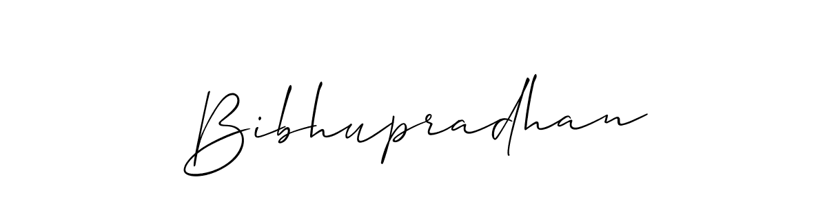Bibhupradhan stylish signature style. Best Handwritten Sign (Allison_Script) for my name. Handwritten Signature Collection Ideas for my name Bibhupradhan. Bibhupradhan signature style 2 images and pictures png