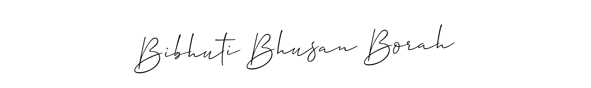 Design your own signature with our free online signature maker. With this signature software, you can create a handwritten (Allison_Script) signature for name Bibhuti Bhusan Borah. Bibhuti Bhusan Borah signature style 2 images and pictures png