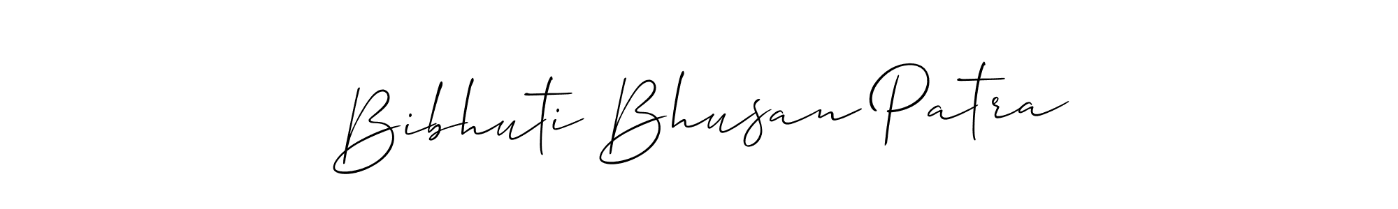 Use a signature maker to create a handwritten signature online. With this signature software, you can design (Allison_Script) your own signature for name Bibhuti Bhusan Patra. Bibhuti Bhusan Patra signature style 2 images and pictures png