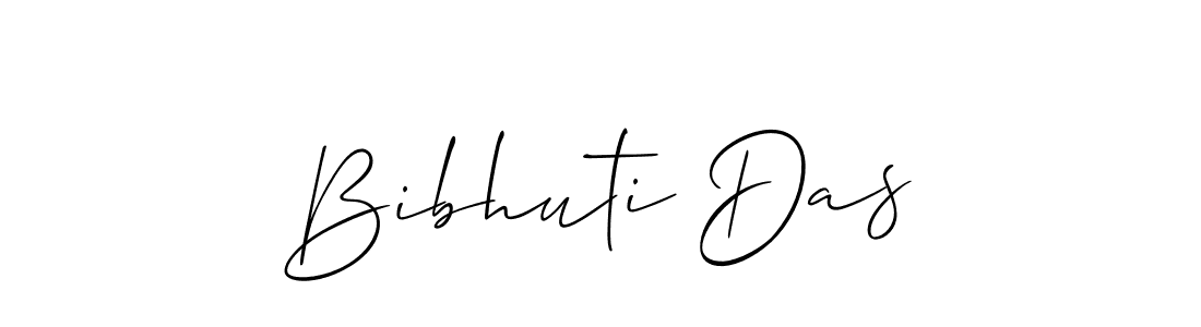 Create a beautiful signature design for name Bibhuti Das. With this signature (Allison_Script) fonts, you can make a handwritten signature for free. Bibhuti Das signature style 2 images and pictures png
