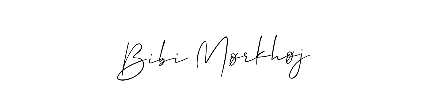 Once you've used our free online signature maker to create your best signature Allison_Script style, it's time to enjoy all of the benefits that Bibi Mørkhøj name signing documents. Bibi Mørkhøj signature style 2 images and pictures png