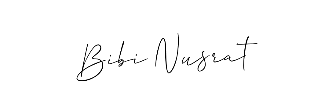 Make a short Bibi Nusrat signature style. Manage your documents anywhere anytime using Allison_Script. Create and add eSignatures, submit forms, share and send files easily. Bibi Nusrat signature style 2 images and pictures png