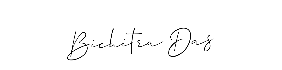 Create a beautiful signature design for name Bichitra Das. With this signature (Allison_Script) fonts, you can make a handwritten signature for free. Bichitra Das signature style 2 images and pictures png