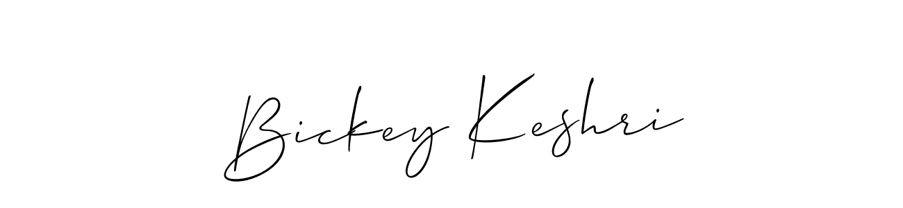 This is the best signature style for the Bickey Keshri name. Also you like these signature font (Allison_Script). Mix name signature. Bickey Keshri signature style 2 images and pictures png