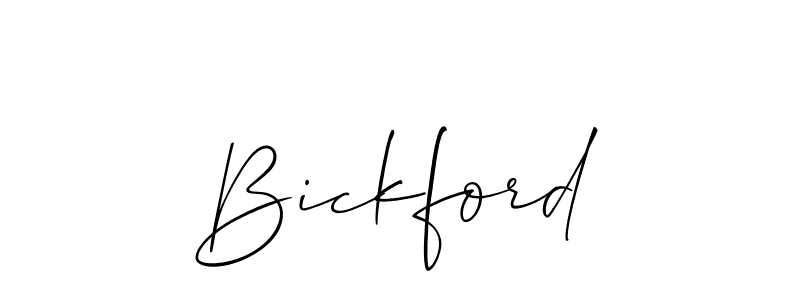 This is the best signature style for the Bickford name. Also you like these signature font (Allison_Script). Mix name signature. Bickford signature style 2 images and pictures png