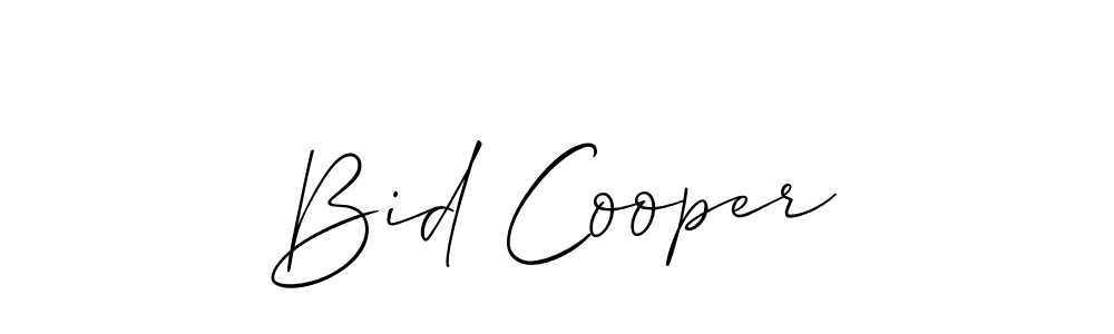 Also You can easily find your signature by using the search form. We will create Bid Cooper name handwritten signature images for you free of cost using Allison_Script sign style. Bid Cooper signature style 2 images and pictures png