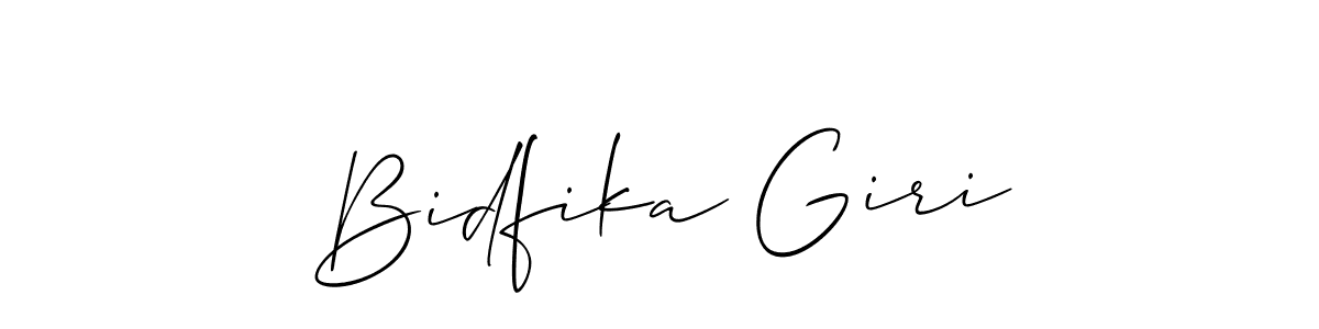 Check out images of Autograph of Bidfika Giri name. Actor Bidfika Giri Signature Style. Allison_Script is a professional sign style online. Bidfika Giri signature style 2 images and pictures png