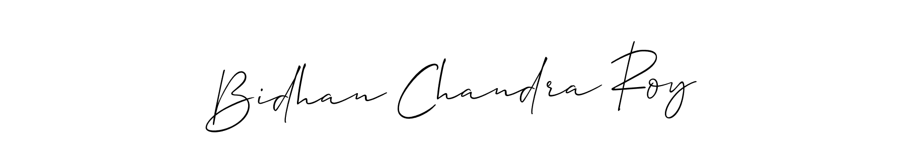 Design your own signature with our free online signature maker. With this signature software, you can create a handwritten (Allison_Script) signature for name Bidhan Chandra Roy. Bidhan Chandra Roy signature style 2 images and pictures png