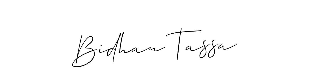 This is the best signature style for the Bidhan Tassa name. Also you like these signature font (Allison_Script). Mix name signature. Bidhan Tassa signature style 2 images and pictures png
