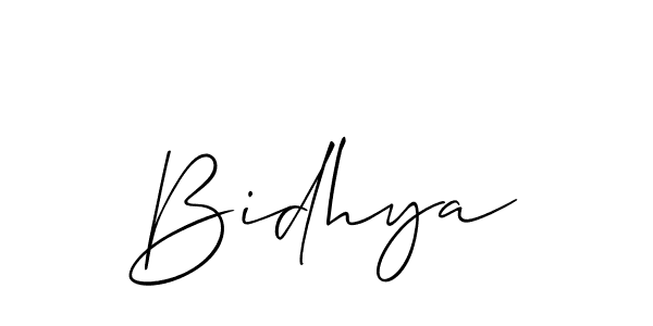 This is the best signature style for the Bidhya name. Also you like these signature font (Allison_Script). Mix name signature. Bidhya signature style 2 images and pictures png