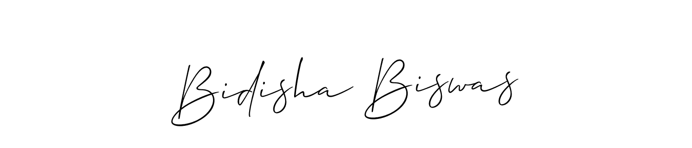 Allison_Script is a professional signature style that is perfect for those who want to add a touch of class to their signature. It is also a great choice for those who want to make their signature more unique. Get Bidisha Biswas name to fancy signature for free. Bidisha Biswas signature style 2 images and pictures png
