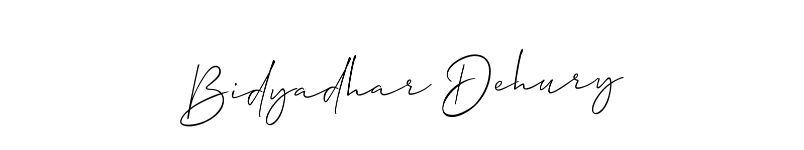 The best way (Allison_Script) to make a short signature is to pick only two or three words in your name. The name Bidyadhar Dehury include a total of six letters. For converting this name. Bidyadhar Dehury signature style 2 images and pictures png