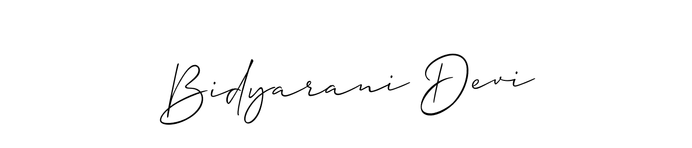 Make a beautiful signature design for name Bidyarani Devi. Use this online signature maker to create a handwritten signature for free. Bidyarani Devi signature style 2 images and pictures png