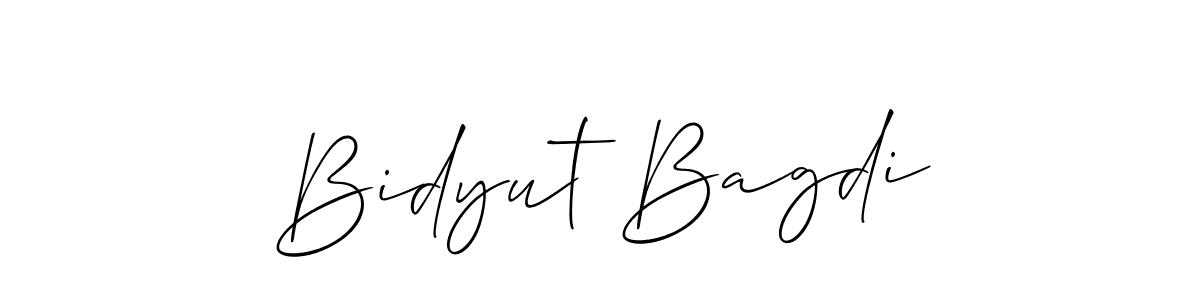 Similarly Allison_Script is the best handwritten signature design. Signature creator online .You can use it as an online autograph creator for name Bidyut Bagdi. Bidyut Bagdi signature style 2 images and pictures png