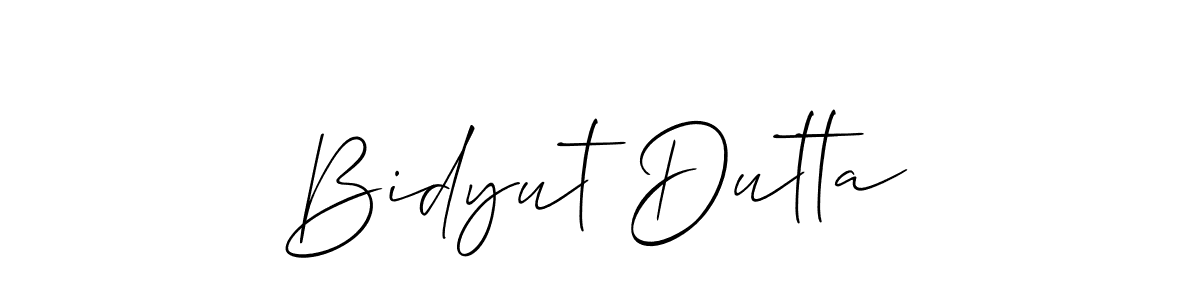 Once you've used our free online signature maker to create your best signature Allison_Script style, it's time to enjoy all of the benefits that Bidyut Dutta name signing documents. Bidyut Dutta signature style 2 images and pictures png