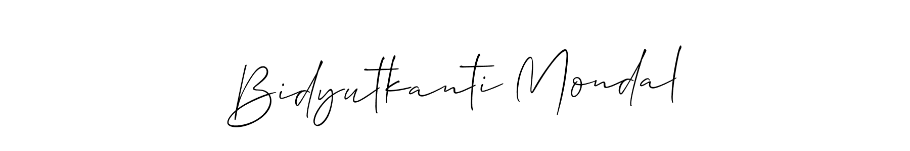 You can use this online signature creator to create a handwritten signature for the name Bidyutkanti Mondal. This is the best online autograph maker. Bidyutkanti Mondal signature style 2 images and pictures png