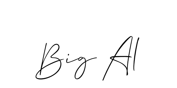 This is the best signature style for the Big Al name. Also you like these signature font (Allison_Script). Mix name signature. Big Al signature style 2 images and pictures png