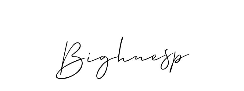 It looks lik you need a new signature style for name Bighnesp. Design unique handwritten (Allison_Script) signature with our free signature maker in just a few clicks. Bighnesp signature style 2 images and pictures png