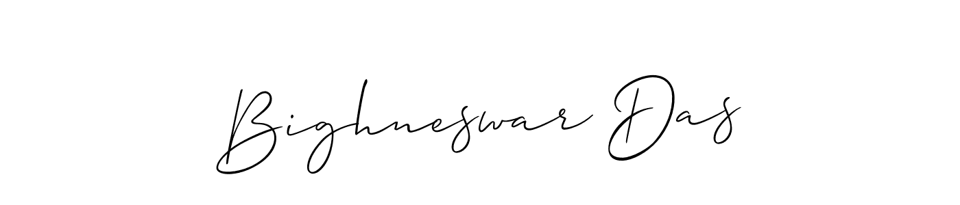 How to make Bighneswar Das name signature. Use Allison_Script style for creating short signs online. This is the latest handwritten sign. Bighneswar Das signature style 2 images and pictures png
