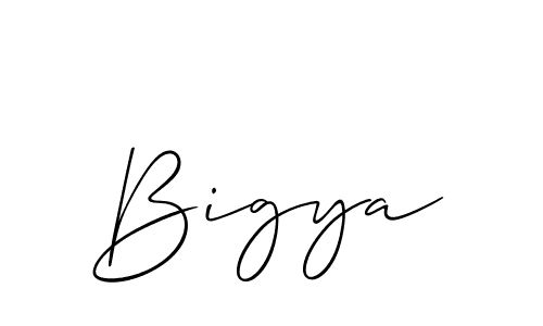 You can use this online signature creator to create a handwritten signature for the name Bigya. This is the best online autograph maker. Bigya signature style 2 images and pictures png