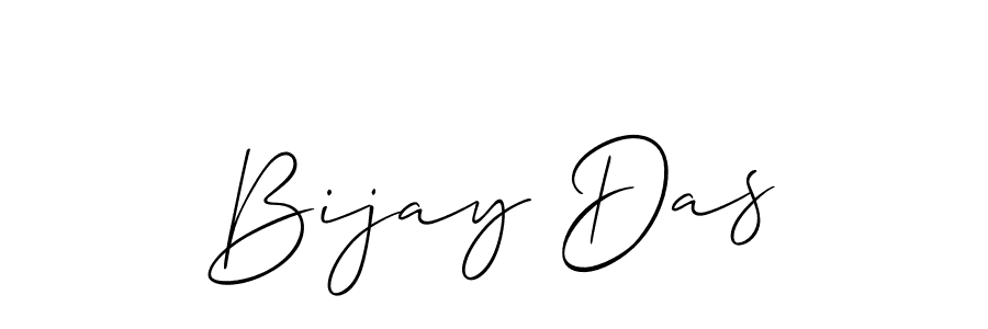 Allison_Script is a professional signature style that is perfect for those who want to add a touch of class to their signature. It is also a great choice for those who want to make their signature more unique. Get Bijay Das name to fancy signature for free. Bijay Das signature style 2 images and pictures png