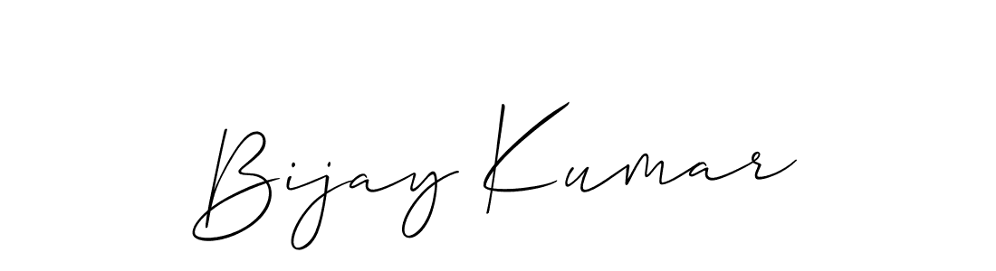 if you are searching for the best signature style for your name Bijay Kumar. so please give up your signature search. here we have designed multiple signature styles  using Allison_Script. Bijay Kumar signature style 2 images and pictures png