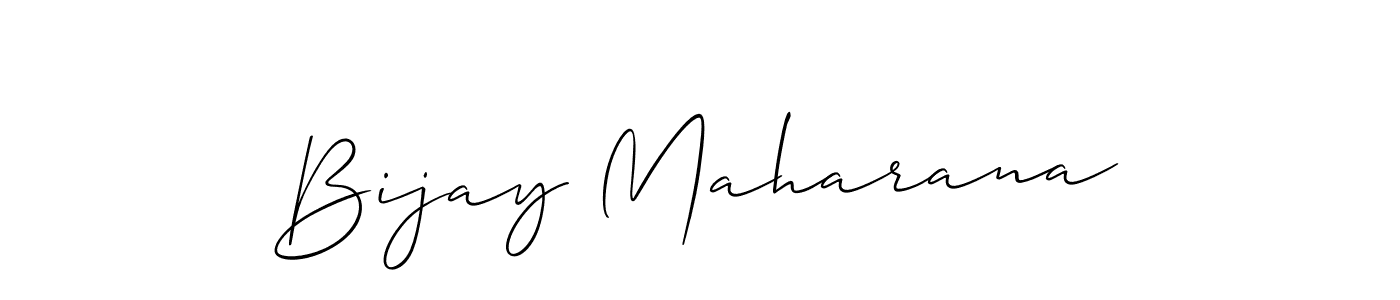 This is the best signature style for the Bijay Maharana name. Also you like these signature font (Allison_Script). Mix name signature. Bijay Maharana signature style 2 images and pictures png