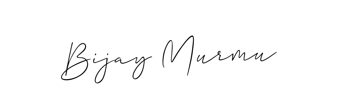 Also we have Bijay Murmu name is the best signature style. Create professional handwritten signature collection using Allison_Script autograph style. Bijay Murmu signature style 2 images and pictures png