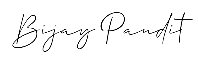 Style your name Bijay Pandit with confidence using Allison_Script signature design. Simple, elegant, and ready for immediate document use. Bijay Pandit signature style 2 images and pictures png