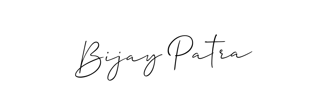 Also we have Bijay Patra name is the best signature style. Create professional handwritten signature collection using Allison_Script autograph style. Bijay Patra signature style 2 images and pictures png