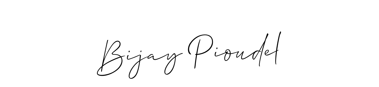 Check out images of Autograph of Bijay Pioudel name. Actor Bijay Pioudel Signature Style. Allison_Script is a professional sign style online. Bijay Pioudel signature style 2 images and pictures png
