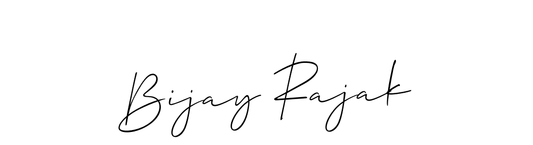 It looks lik you need a new signature style for name Bijay Rajak. Design unique handwritten (Allison_Script) signature with our free signature maker in just a few clicks. Bijay Rajak signature style 2 images and pictures png