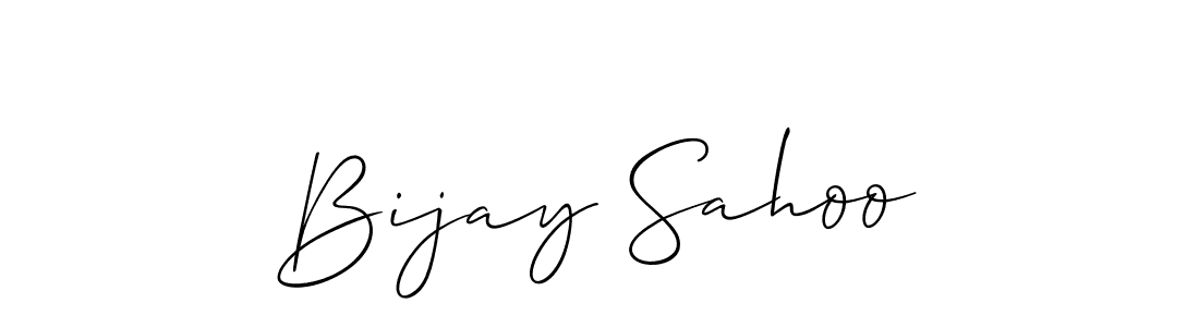 It looks lik you need a new signature style for name Bijay Sahoo. Design unique handwritten (Allison_Script) signature with our free signature maker in just a few clicks. Bijay Sahoo signature style 2 images and pictures png