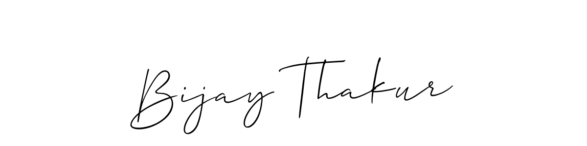 Bijay Thakur stylish signature style. Best Handwritten Sign (Allison_Script) for my name. Handwritten Signature Collection Ideas for my name Bijay Thakur. Bijay Thakur signature style 2 images and pictures png