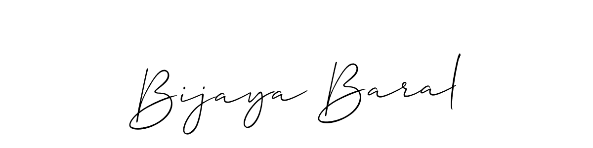 Once you've used our free online signature maker to create your best signature Allison_Script style, it's time to enjoy all of the benefits that Bijaya Baral name signing documents. Bijaya Baral signature style 2 images and pictures png