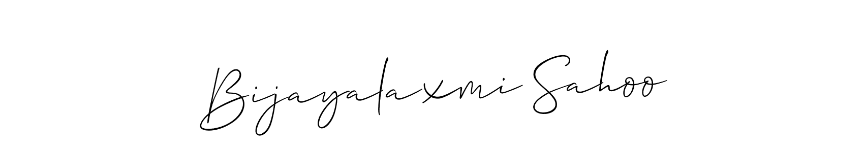 This is the best signature style for the Bijayalaxmi Sahoo name. Also you like these signature font (Allison_Script). Mix name signature. Bijayalaxmi Sahoo signature style 2 images and pictures png
