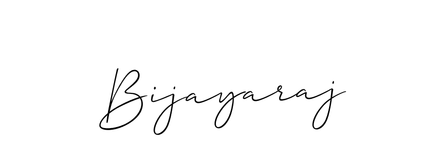 How to make Bijayaraj signature? Allison_Script is a professional autograph style. Create handwritten signature for Bijayaraj name. Bijayaraj signature style 2 images and pictures png