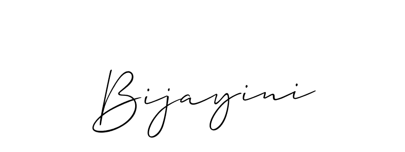 Also You can easily find your signature by using the search form. We will create Bijayini name handwritten signature images for you free of cost using Allison_Script sign style. Bijayini signature style 2 images and pictures png