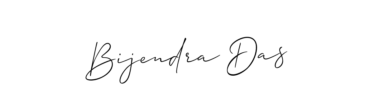 Design your own signature with our free online signature maker. With this signature software, you can create a handwritten (Allison_Script) signature for name Bijendra Das. Bijendra Das signature style 2 images and pictures png