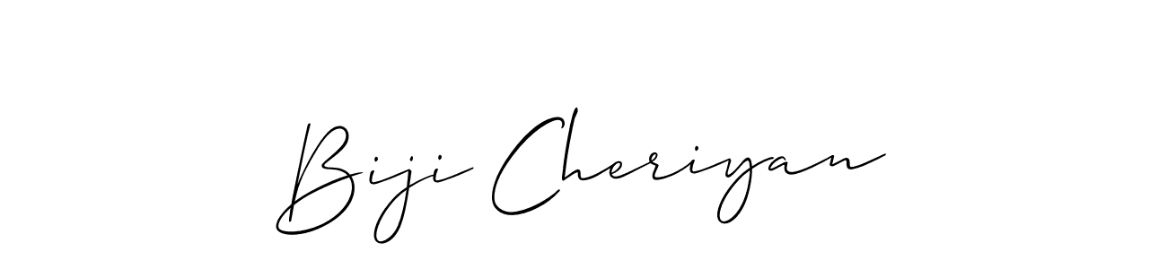 Once you've used our free online signature maker to create your best signature Allison_Script style, it's time to enjoy all of the benefits that Biji Cheriyan name signing documents. Biji Cheriyan signature style 2 images and pictures png