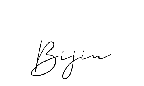 Make a beautiful signature design for name Bijin. Use this online signature maker to create a handwritten signature for free. Bijin signature style 2 images and pictures png