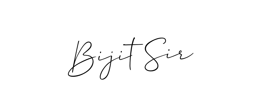 You can use this online signature creator to create a handwritten signature for the name Bijit Sir. This is the best online autograph maker. Bijit Sir signature style 2 images and pictures png