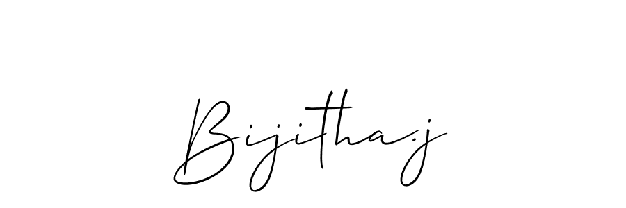 Make a short Bijitha.j signature style. Manage your documents anywhere anytime using Allison_Script. Create and add eSignatures, submit forms, share and send files easily. Bijitha.j signature style 2 images and pictures png