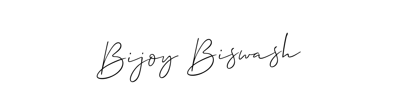 Allison_Script is a professional signature style that is perfect for those who want to add a touch of class to their signature. It is also a great choice for those who want to make their signature more unique. Get Bijoy Biswash name to fancy signature for free. Bijoy Biswash signature style 2 images and pictures png