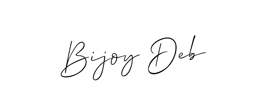 Once you've used our free online signature maker to create your best signature Allison_Script style, it's time to enjoy all of the benefits that Bijoy Deb name signing documents. Bijoy Deb signature style 2 images and pictures png