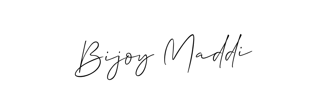 Here are the top 10 professional signature styles for the name Bijoy Maddi. These are the best autograph styles you can use for your name. Bijoy Maddi signature style 2 images and pictures png