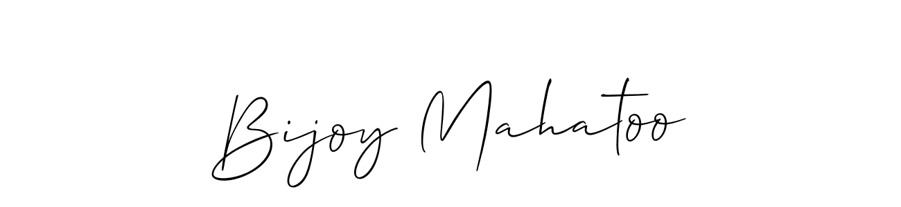 Similarly Allison_Script is the best handwritten signature design. Signature creator online .You can use it as an online autograph creator for name Bijoy Mahatoo. Bijoy Mahatoo signature style 2 images and pictures png