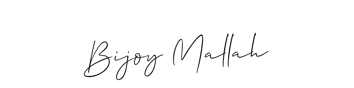 Best and Professional Signature Style for Bijoy Mallah. Allison_Script Best Signature Style Collection. Bijoy Mallah signature style 2 images and pictures png