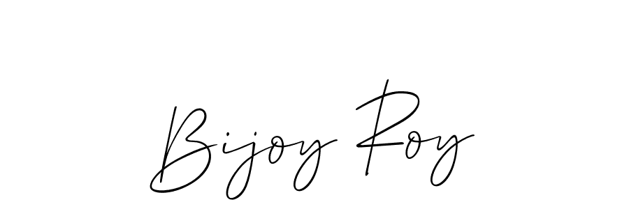 Make a beautiful signature design for name Bijoy Roy. With this signature (Allison_Script) style, you can create a handwritten signature for free. Bijoy Roy signature style 2 images and pictures png